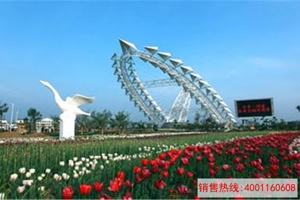 中牟雁鸣湖农业公园志高太空能热水工程