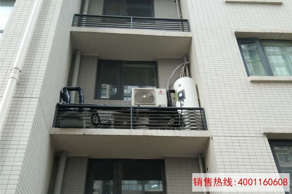 家用太空能热水工程案例