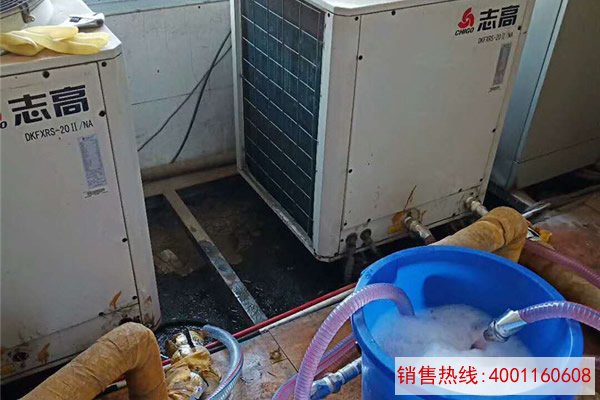 郑州小时代酒店空气能除垢