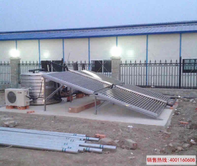 宾馆太空能热水工程案例