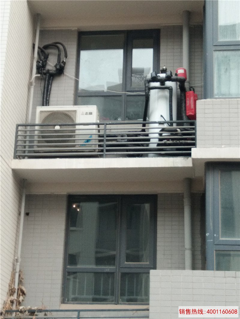 河南郑州龙湖镇正商瑞钻小区热水和冷暖工程案例