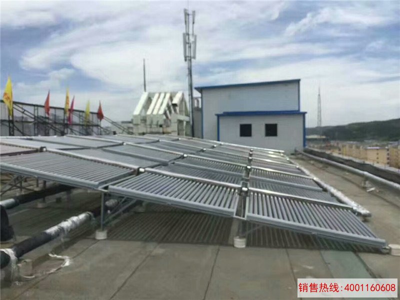 甘肃华亭县酒店太空能工程案例