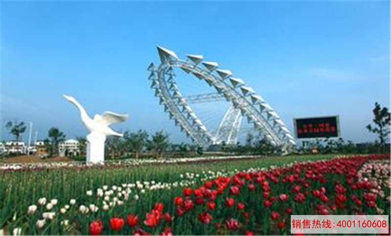 中牟雁鸣湖农业公园志高太空能热水工程