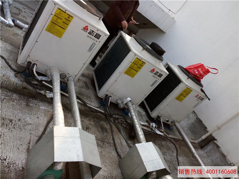 中牟雁鸣湖农业公园志高太空能热水工程