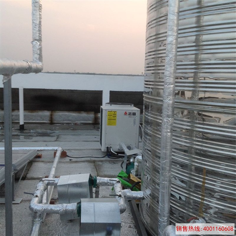 中牟雁鸣湖农业公园志高太空能热水工程