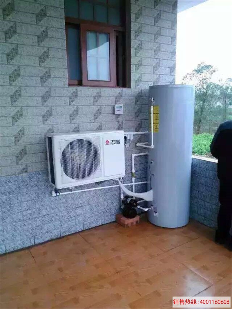 家用太空能热水工程案例