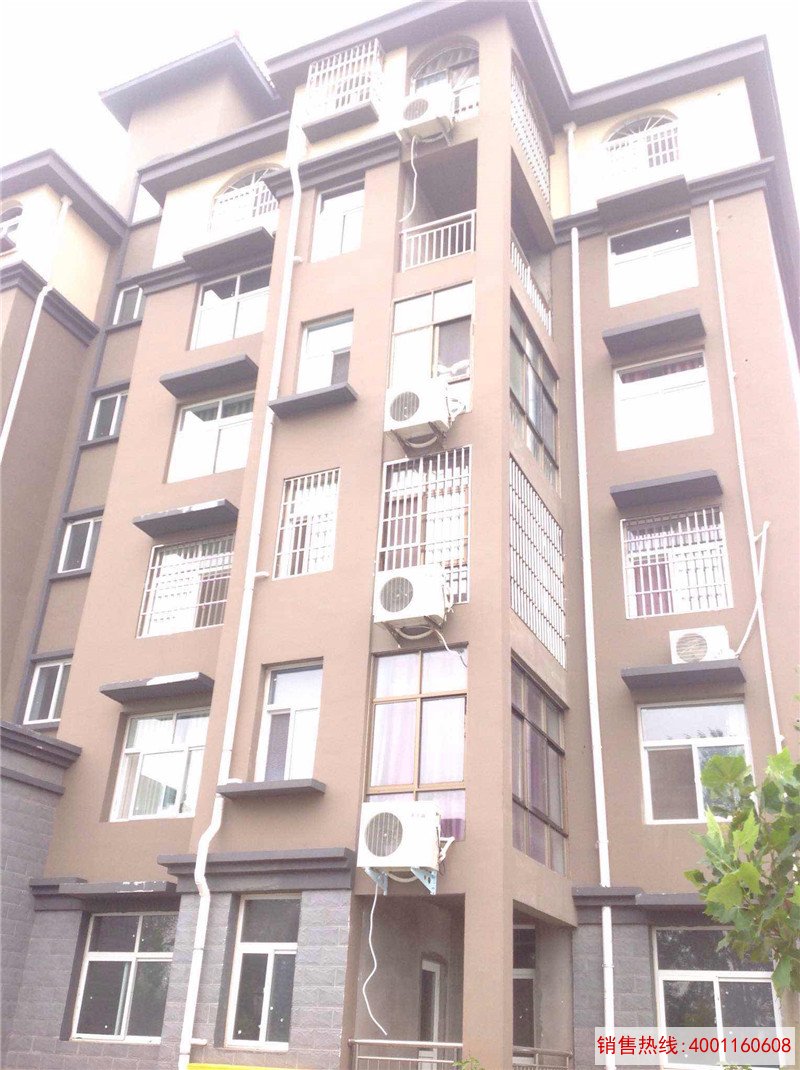 新乡市获嘉县皇家御院小区空气能热水地暖工程案例