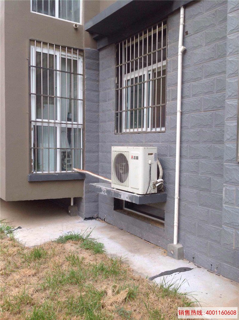 新乡市获嘉县皇家御院小区空气能热水地暖工程案例