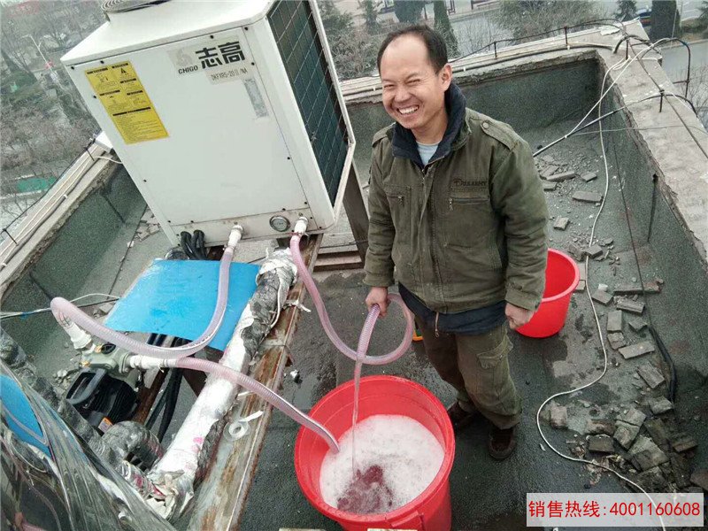 洛阳偃师东方医院空气能除垢